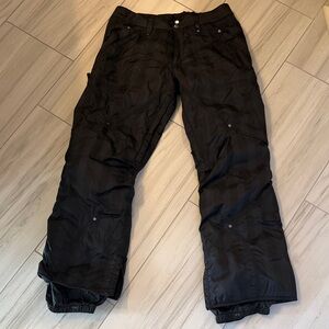 Burton Black Cargo snowboard/ski Pants